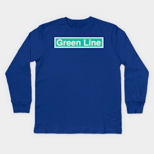 Green Line Kids Long Sleeve T-Shirt